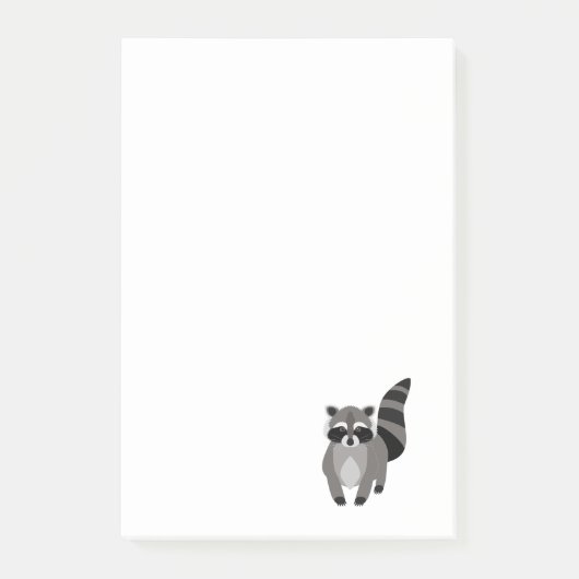 Raccoon Rascal Post-it® Notes (Voorkant)