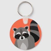 Raccoon Rascal Sleutelhanger (Voorkant)