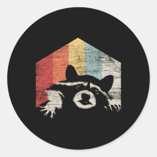 Raccoon Ronde Sticker