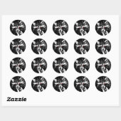 Raccoon Ronde Sticker (Vel)