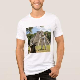 Raccoon Selfie 3 Tri-Blend Shirt