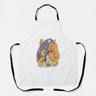 Raccoon Shirt Country Pumpkin Schort