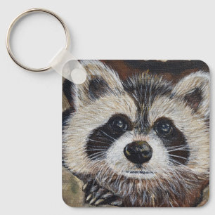 Raccoon Sleutelhanger