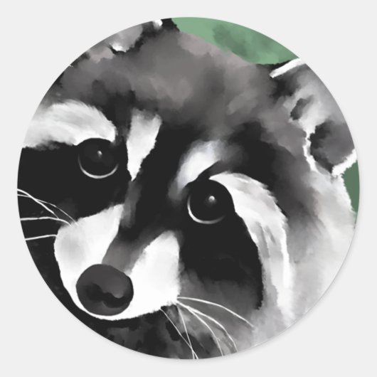 Raccoon Stickers (Voorkant)