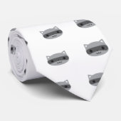 Raccoon Stropdas (Opgerold)