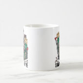 Raccoon Survival Mode Active Mug - Funny Coffee Ad (Centre)