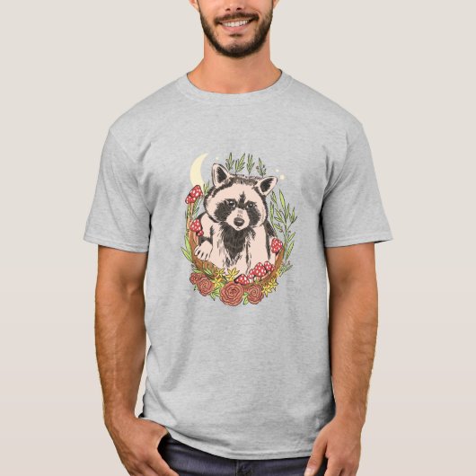 Raccoon T-Shirt (Voorkant)