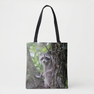 Raccoon Tote Bag