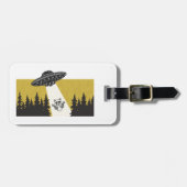 Raccoon UFO Bagagelabel (Voorkant horizontaal)