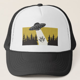 Raccoon UFO Trucker Pet