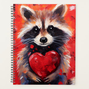 Raccoon Valentijnsdag Planner