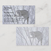 Raccoon Visitekaartje (Voorkant / Achterkant)