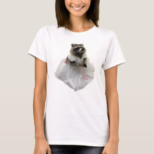 RACCOON WEDDING DRESS T-SHIRT