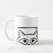 Raccoonismes Brandé Mug (Gauche)