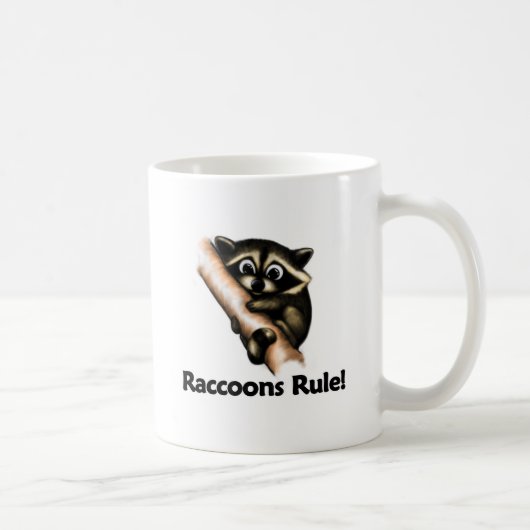 Raccoons Rule! Koffiemok (Rechts)