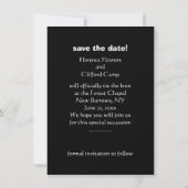 Raccoons Wedding Save the Date (Achterkant)