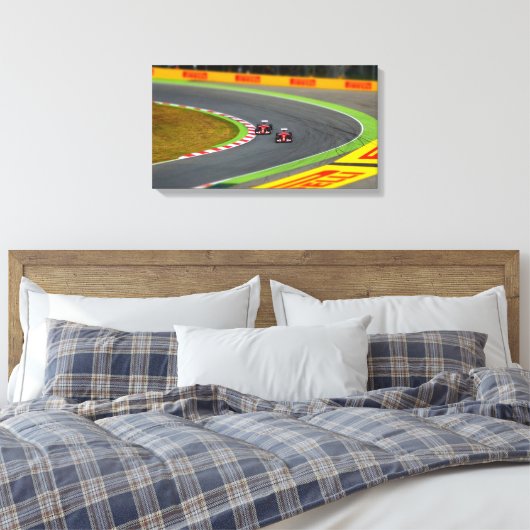 Race Auto Canvas Afdruk (Insitu (Slaapkamer))