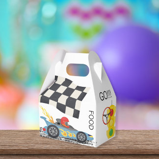 Race auto eten of prijzen om te gaan bedankdoosjes