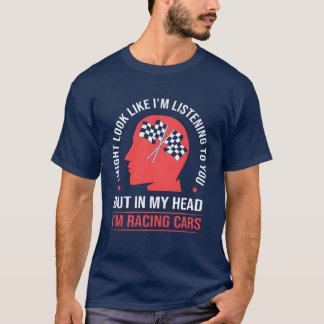 Race Auto Funny Auto Liefhebber Drag Racing famili T-shirt