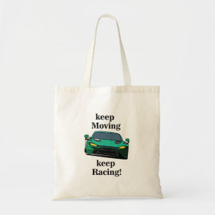 Race Auto Racing Coureur Verjaardag Tote Bag