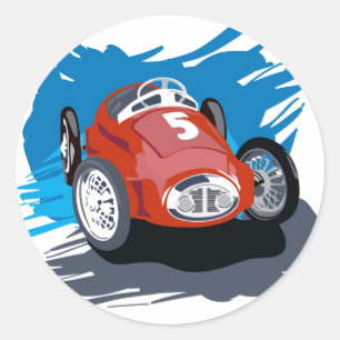 Race auto Sticker