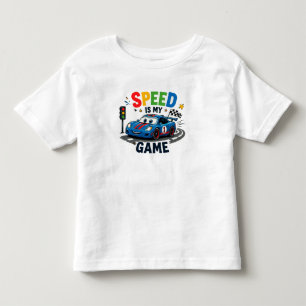 🏁 Race Auto T-shirt Voor Peuter Jongens Die Van A