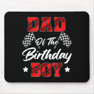 Race Auto Vader Van De Jarige Jongen Racing Famili Muismat