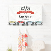 Race Auto Verjaardag Achtergrond Banner (Insitu)