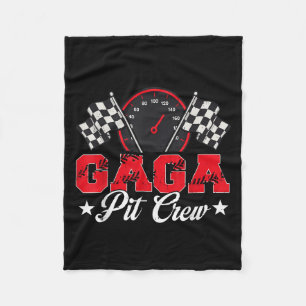 Race Auto Verjaardag Party Racing Familie Gaga Pit Fleece Deken