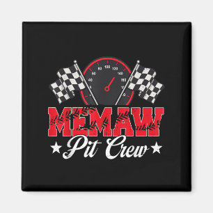 Race Auto Verjaardag Party Racing Familie Memaw Pi Magneet
