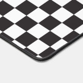 Race auto zwart wit Checker vlag patroon Bureaumat (Hoek)