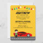 Race-autobestuurder Kaart (Voorkant)