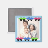 Race auto's / foto magneet (Voorkant / Achterkant)