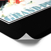 Race bij Poster met drukcabine (Hoek)