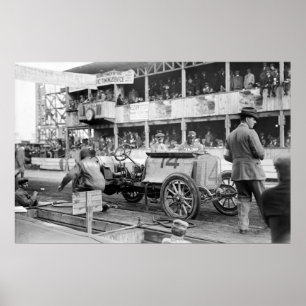 Race Car: 1910 Poster