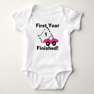 Race Car 1st Birthday Romper
