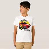 Race Car 5th Birthday Shirt (Voorkant volledig)