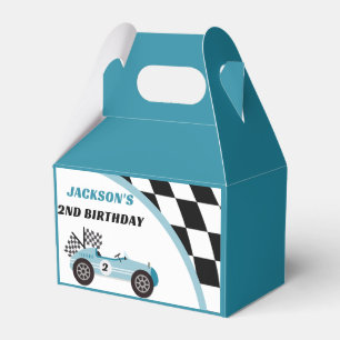 Race Car Birthday Party Bedankdoosjes