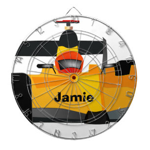 Race Car Birthday Party-cadeautjes personaliseren Dartbord