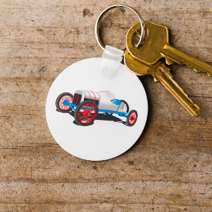  Race Car Classic Auto Sleutelhanger