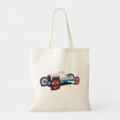 Race Car Classic Auto Tote Bag (Voorkant)