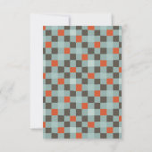 Race Car Dank je wel Bedankkaart (Achterkant)