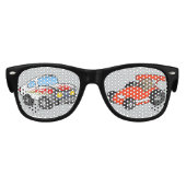 Race Car Kinderzonnebril Kinder Zonnebril (Voorkant)