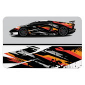 Race Car Magnet (Horizontal)