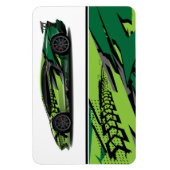 Race Car Magnet (Vertical)