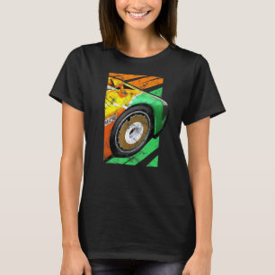  Race Car Old School 90s 80s Racing Livery T-shirt