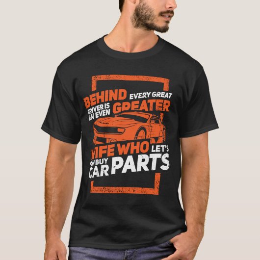 Race Car Outfit voor een Race Car Driver 1 T-shirt (Voorkant)