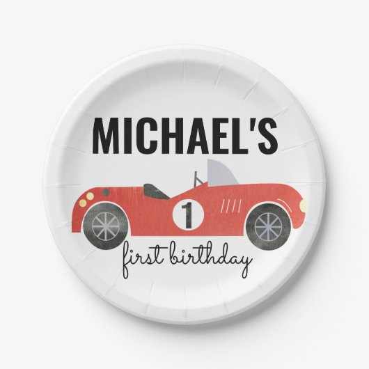 RACE CAR PARTY BORD (Voorkant)