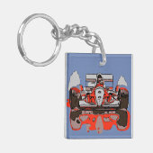 RACE CAR - RAIN MASTER SLEUTELHANGER (Voorkant Links)