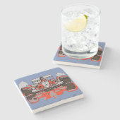 RACE CAR - RAIN MASTER STENEN ONDERZETTER (Zijkant)